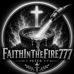 FAITHINTHEFIRE777 1 PETER 1:7 logo