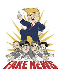 FAKE NEWS TODD STEPHANOPOULOS ACOSTA MADDOW logo