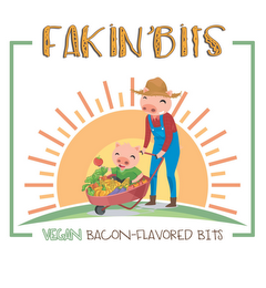FAKIN'BITS VEGAN BACON FLAVORED BITS logo