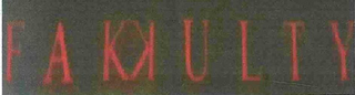 FAKKULTY logo