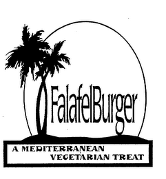 FALAFELBURGER A MEDITERRANEAN VEGETARIAN TREAT logo