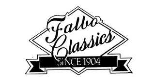 FALBO CLASSICS SINCE 1904 logo