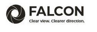 FALCON CLEAR VIEW. CLEARER DIRECTION. logo