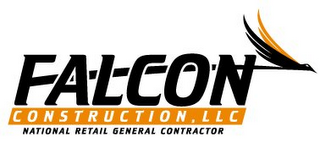 FALCON CONSTRUCTION, LLC NATIONAL RETAIL GENERAL CONTRACTOR logo