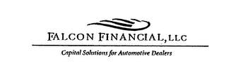 FALCON FINANCIAL, LLC CAPITAL SOLUTIONS FOR AUTOMOTIVE DEALERS logo