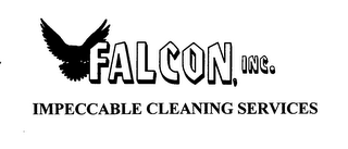 FALCON, INC. IMPECCABLE CLEANING SERVICES logo