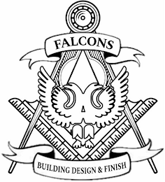 FALCONS BUILDING DESIGN & FINISH logo