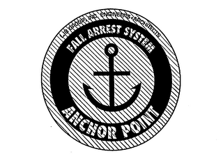 FALL ARREST SYSTEM ANCHOR POINT LJB GROUP, INC. ENGINEERS ARCHITECTS logo