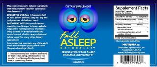 FALL ASLEEP NATURALLY logo