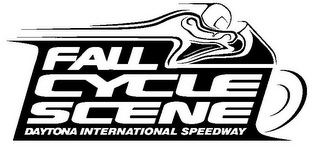 FALL CYCLE SCENE DAYTONA INTERNATIONAL SPEEDWAY logo
