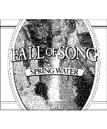 FALL OF SONG SPRING WATER logo