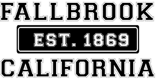 FALLBROOK CALIFORNIA EST. 1869 logo