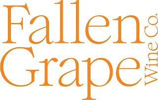 FALLEN GRAPE WINE CO. logo