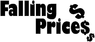 FALLING PRICE$$$ logo