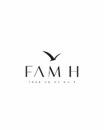 FAM H FREE AS MY HAIR logo