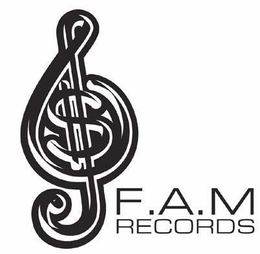 F.A.M RECORDS logo