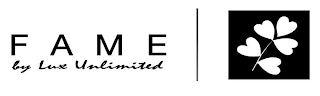 FAME BY LUX UNLIMITED logo