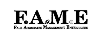 F.A.M.E FALK ASSOCIATES MANAGEMENT ENTERPRISES logo