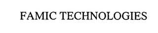 FAMIC TECHNOLOGIES logo