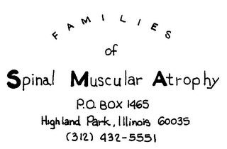 FAMILIES SPINAL MUSCULAR ATROPHY SMA logo