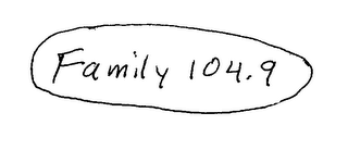 FAMILY 104.9 logo
