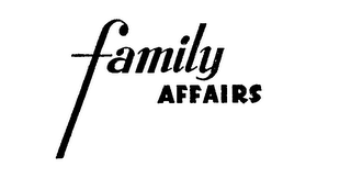 FAMILY AFFAIRS logo