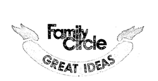FAMILY CIRCLE GREAT IDEAS logo