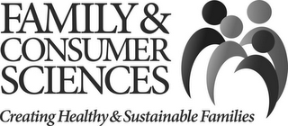 FAMILY & CONSUMER SCIENCES CREATING HEALTHY & SUSTAINABLE FAMILIES logo