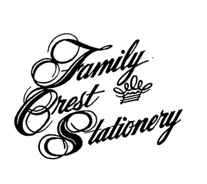 FAMILY CREST STATIONERY logo