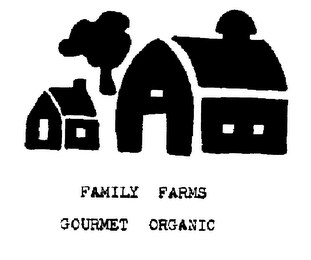 FAMILY FARMS GOURMET ORGANIC logo