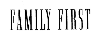 FAMILY FIRST logo