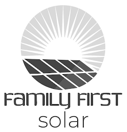 FAMILY FIRST SOLAR logo