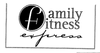 FAMILY FITNESS EXPRESS logo