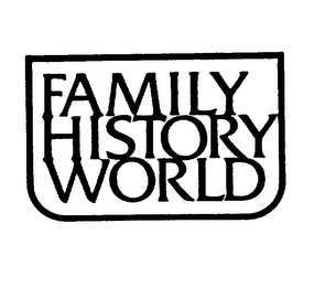 FAMILY HISTORY WORLD logo