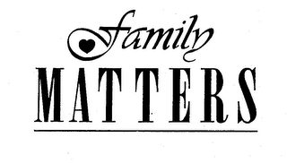 FAMILY MATTERS logo