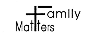 FAMILY MATTERS logo