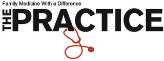 FAMILY MEDICINE WITH A DIFFERENCE THE PRACTICE logo
