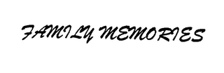 FAMILY MEMORIES logo