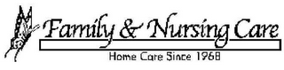 FAMILY & NURSING CARE HOME CARE SINCE 1968 logo