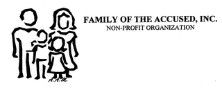 FAMILY OF THE ACCUSED, INC. NON-PROFIT ORGANIZATION A.A.M. logo