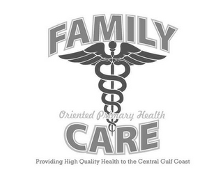 FAMILY ORIENTED PRIMARY HEALTH CARE PROVIDING HIGH QUALITY HEALTH TO THE CENTRAL GULF COAST logo
