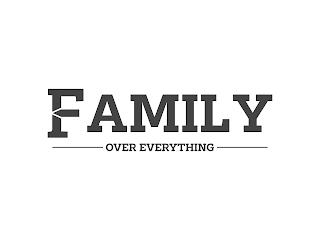 FAMILY OVER EVERYTHING logo