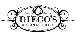 FAMILY OWNED DIEGO'S GOURMET CHIPS logo