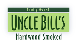FAMILY OWNED UNCLE BILL'S HARDWOOD SMOKED logo