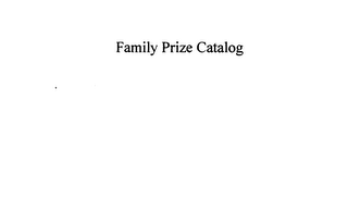 FAMILY PRIZE CATALOG logo