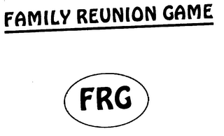 FAMILY REUNION GAME FRG logo