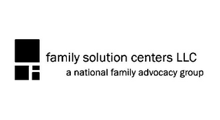 FAMILY SOLUTION CENTERS LLC A NATIONAL FAMILY ADVOCACY GROUP logo