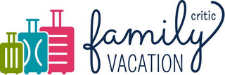 FAMILY VACATION CRITIC logo