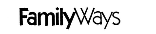 FAMILY WAYS logo