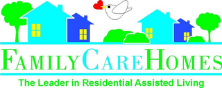 FAMILYCAREHOMES THE LEADER IN RESIDENTIAL ASSISTED LIVING logo